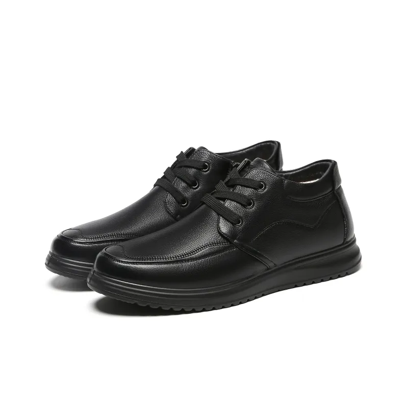 SOBB Dress Shoes Men Low Top Black-2