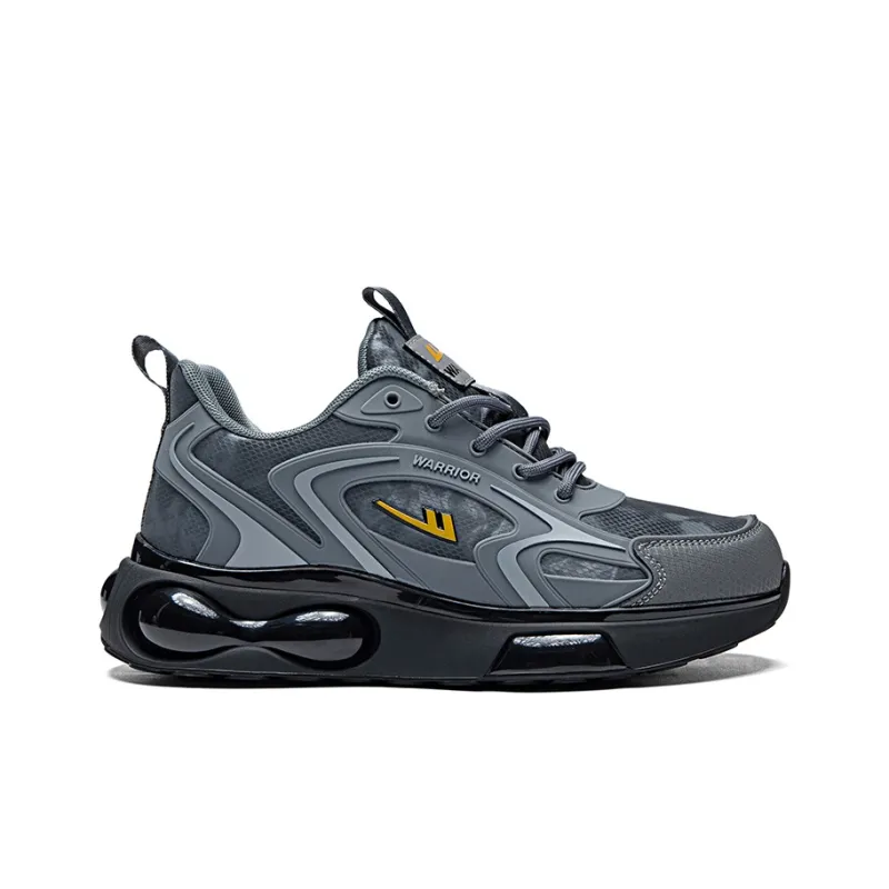 Warrior Warrior Wear resistant And Lightweight Low Top Running Shoes Men's Gray-1