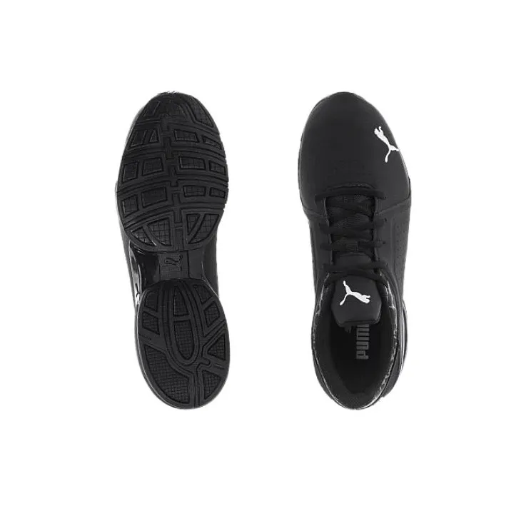 PUMA Slip-Resistant Low-Top Running Shoes Men's Black-4