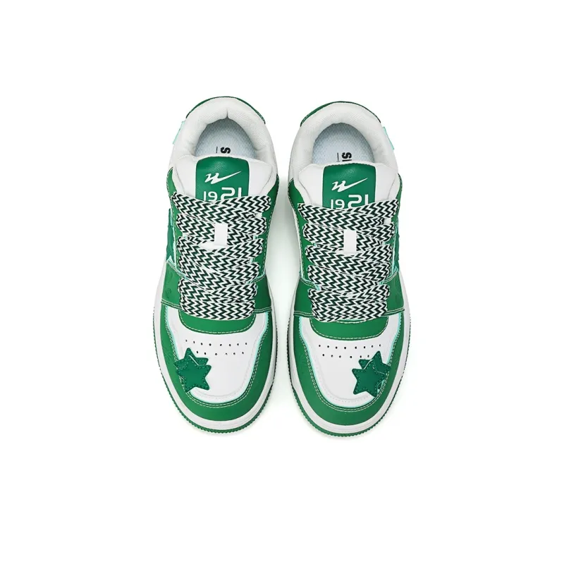 DOUBLE STAR 88 Slip Resistant Cushioning, Abrasion Resistant, Height Increasing Low Top Skateboard Shoes Unisex-5