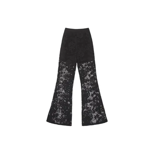 Self-portrait Casual Pants Women's Black