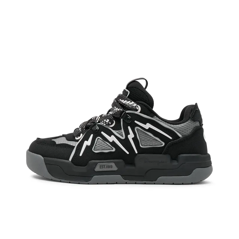 Champion Mix Skate V1 Low Top Skateboard Shoes Men's Black-0