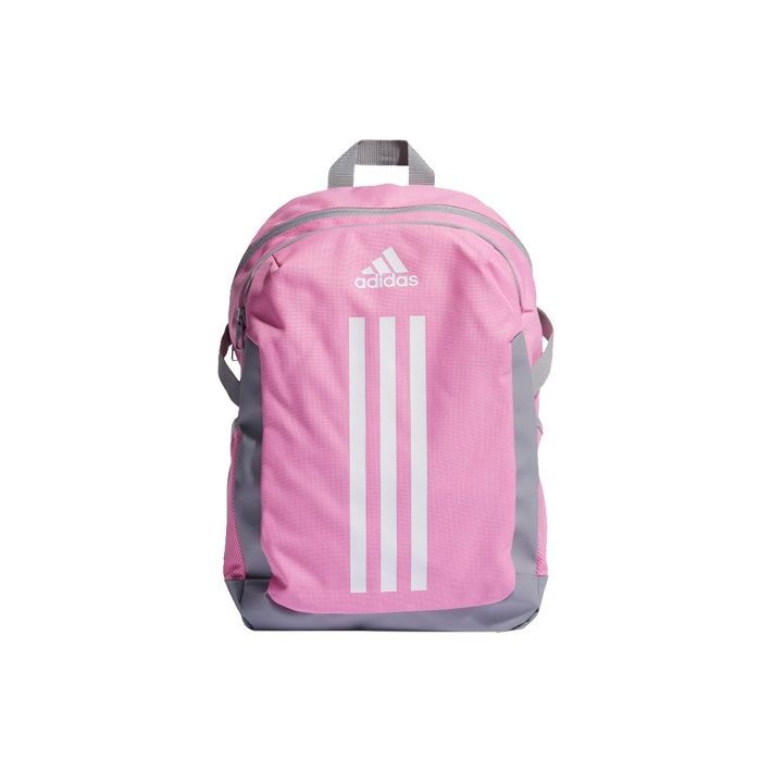 Pink and gray adidas backpack best sale