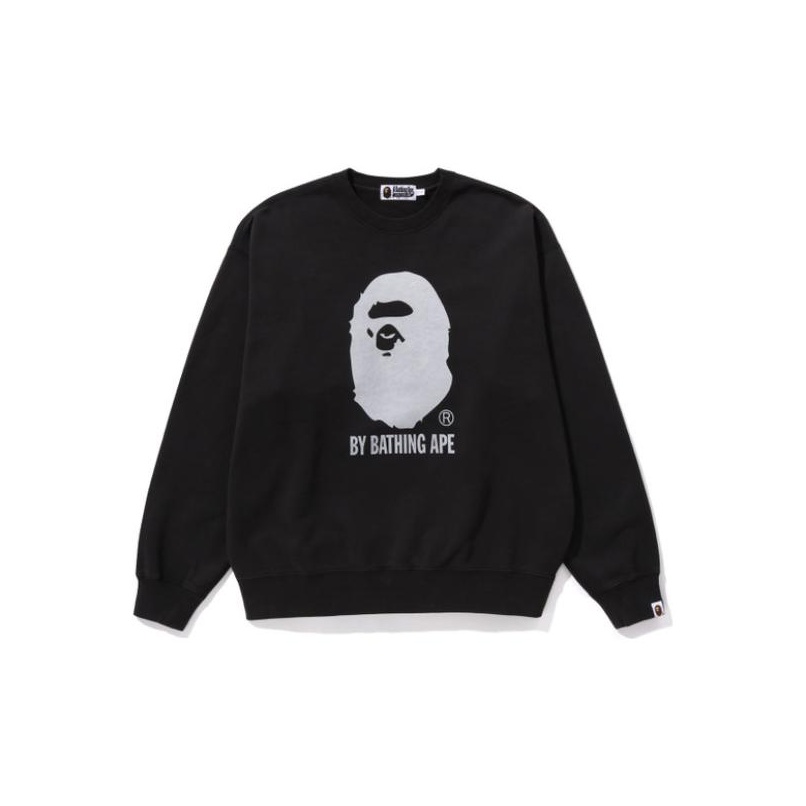 Bape by Bathing Ape Overdye Crewneck Black