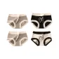 4 Pack (White+Black+Gray+Gray)