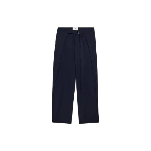 AMIPARIS Casual Pants Men Dark Blue