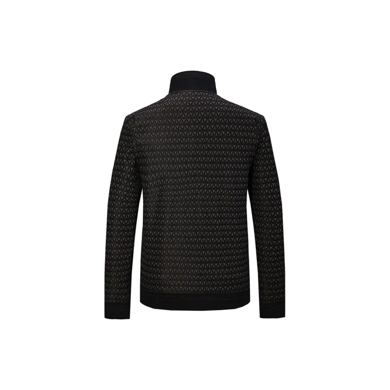 ANDREW MACKENZIE Jackets Men Black Orange-1