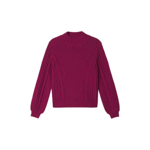 YINER GoodLand Knitwear Women's Pink Purple