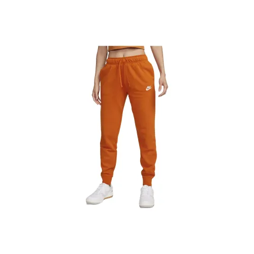 Nike Knitted Sweatpants Women's Bonfire Orange