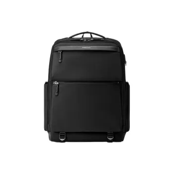 SAMSONITE Fabric PU Polyurethane Backpack Unisex Black