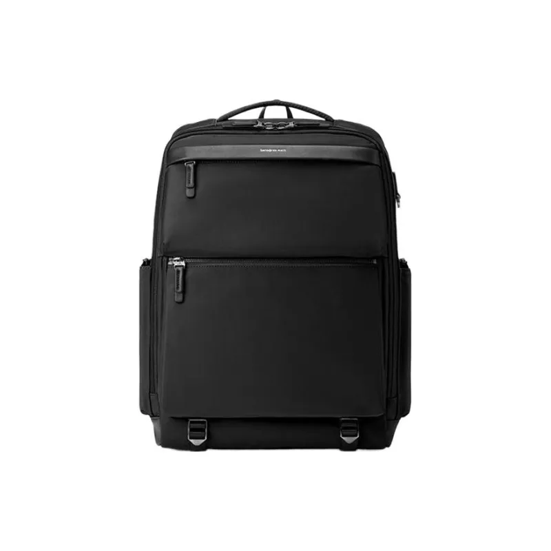 SAMSONITE Fabric With PU And Polyurethane Backpack Unisex Black-0