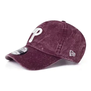 New Era   Baseball Caps Unisex Burgundy