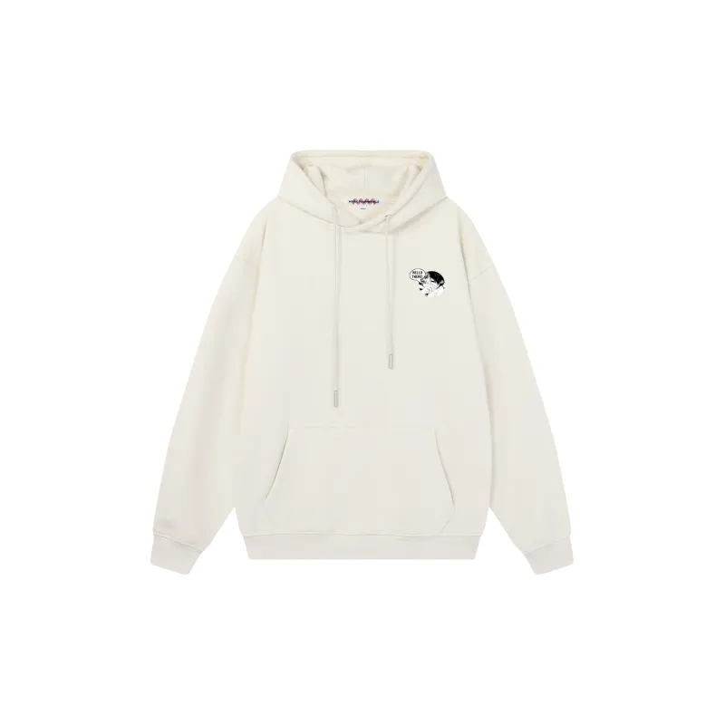 FAIRWHALE Pullover Drop Shoulder Hoodie Unisex-16