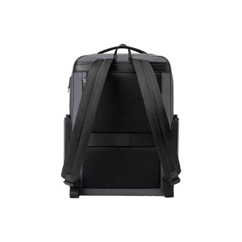 SAMSONITE Fabric PU Polyurethane Backpack Unisex Dark Gray-3