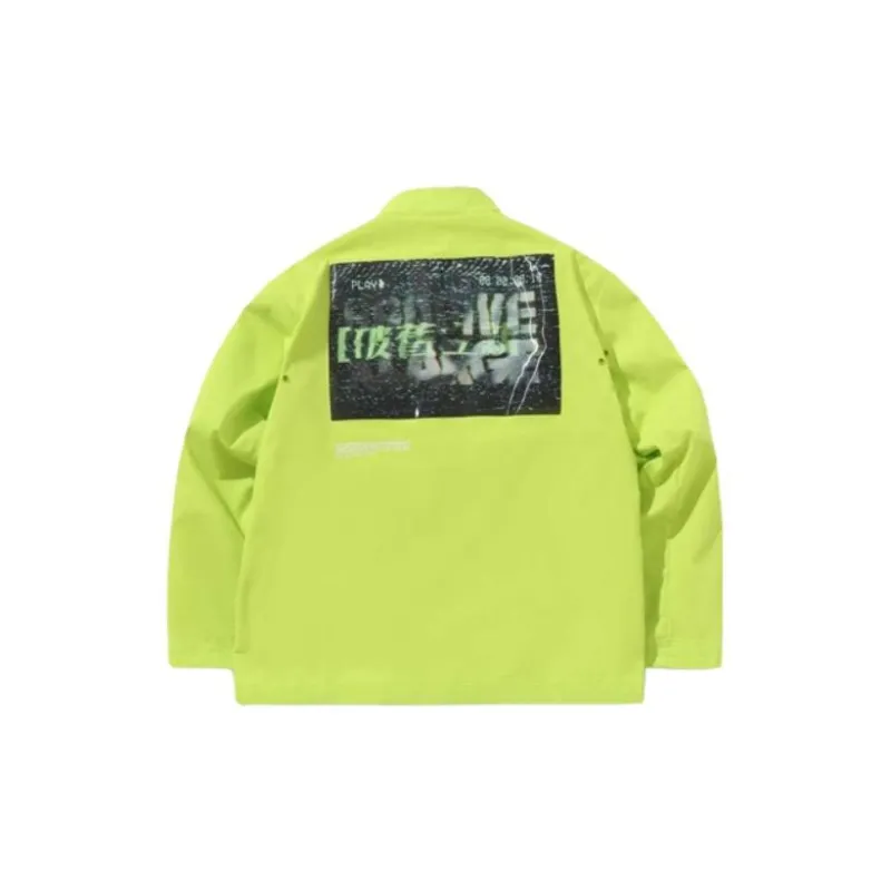Xlarge X LINING Jackets Men Neon Green-1