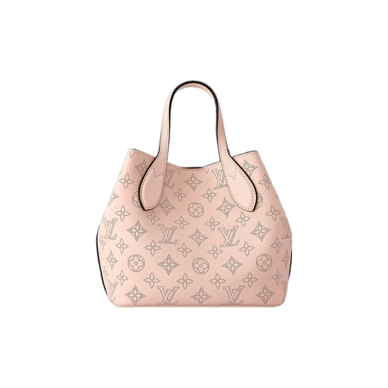LOUIS VUITTON Blossom Cow Leather Tote Bag Shopping Bag Handbag Small Size Women's Light Pink-2