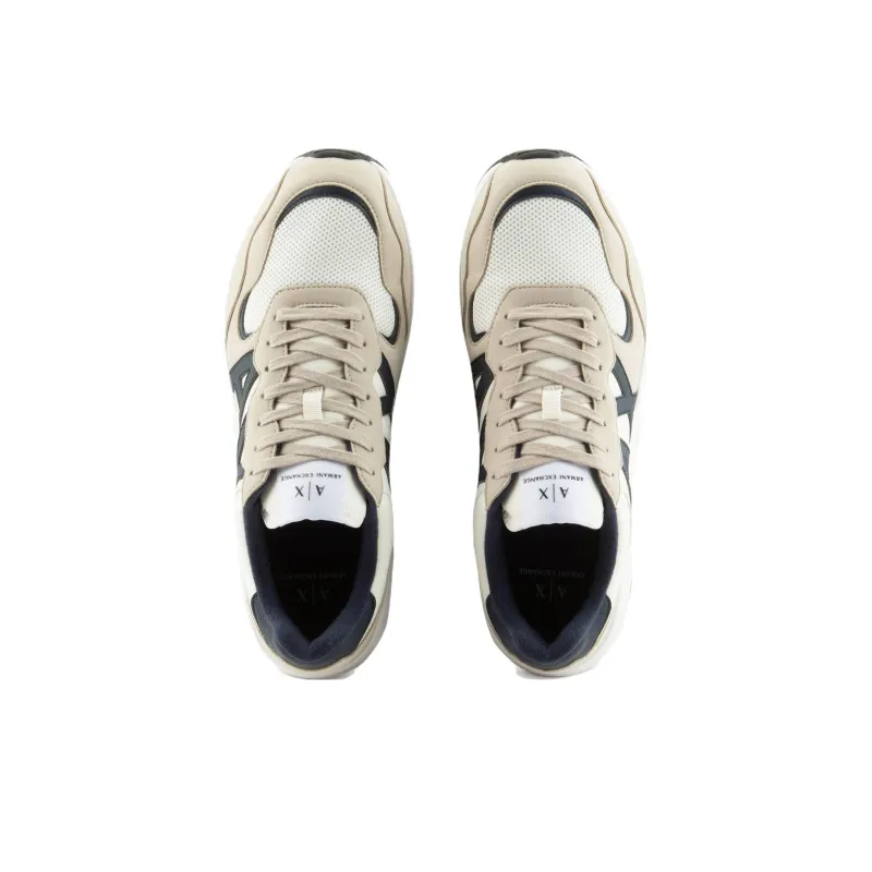 ARMANI EXCHANGEAE Low Top Casual Shoes Men's Beige-3