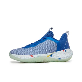 VOIT Basketball Shoes Unisex Low-Top Diamond Blue