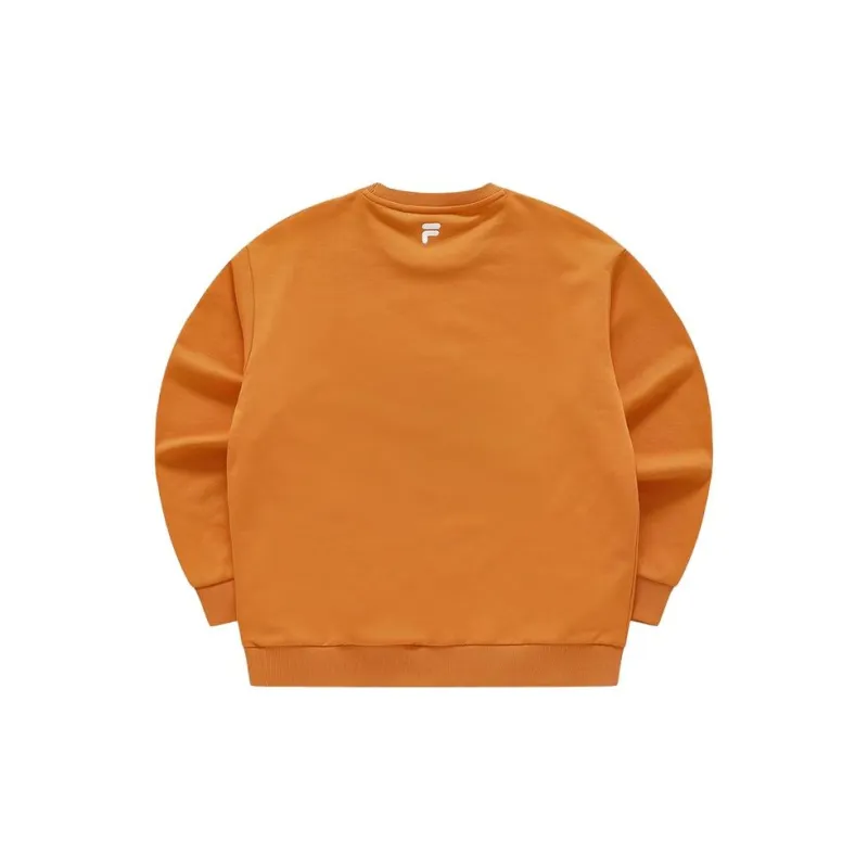 FILA FUSION Sweatshirts Men Jamaica Orange-1