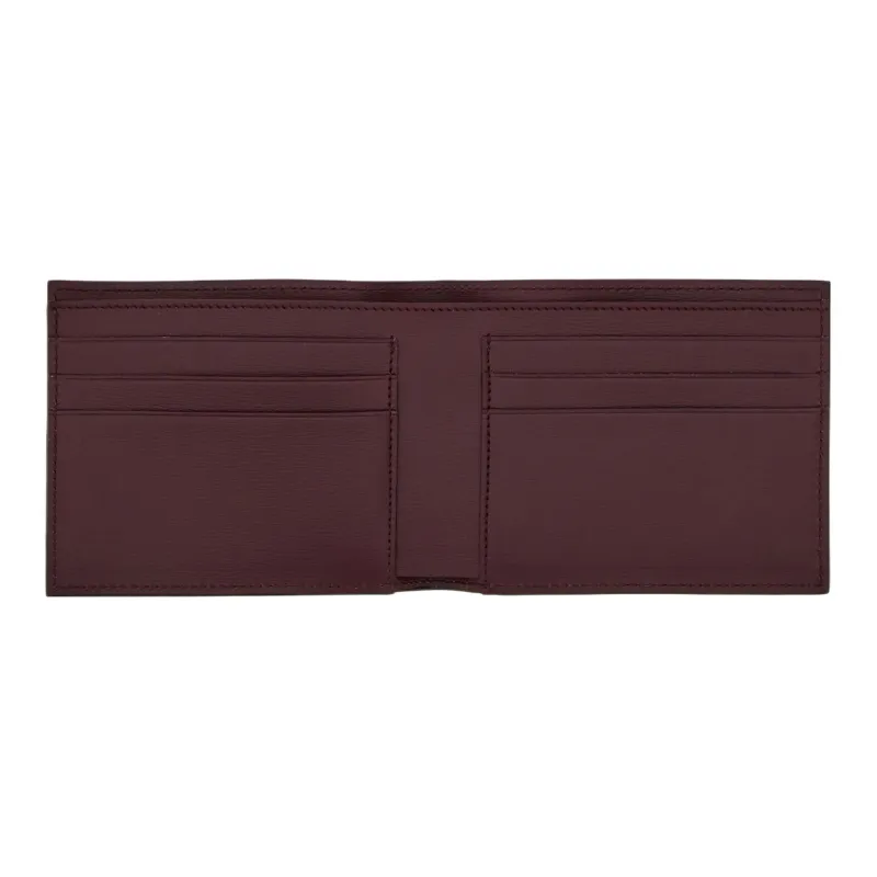 FERRAGAMO Palm Calfskin Wallet Regular Men's Dark Color Barolo-3