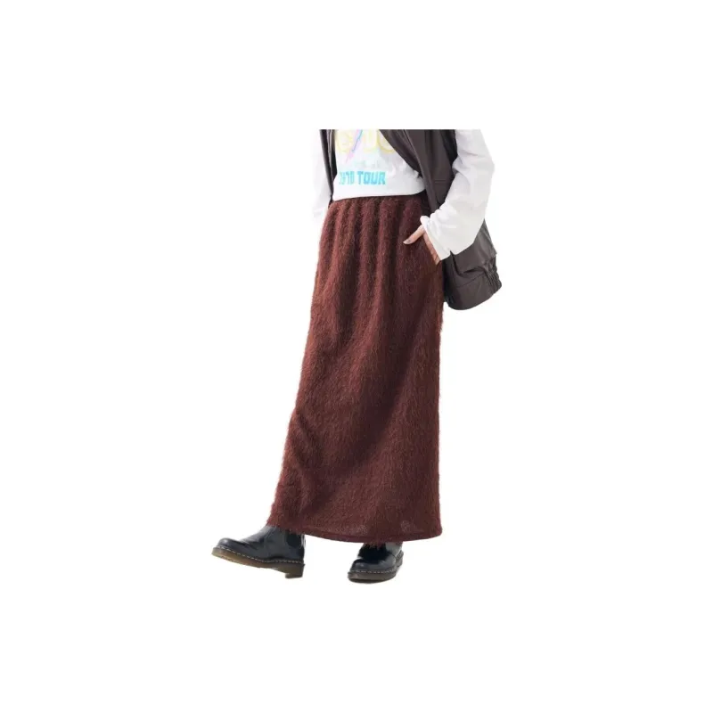 FREAK'S STORE Casual Long Skirts Women's Red-1