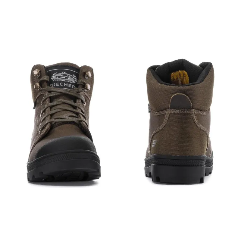 Skechers Work ROTUND DARRAGH ST Short Martin Boot Women's Brown-4