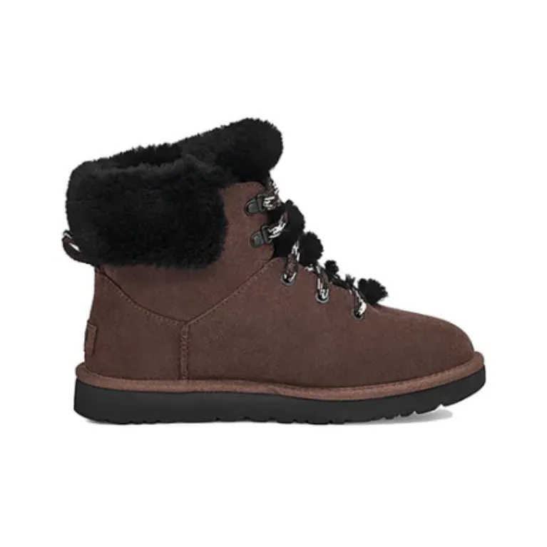 UGG Classic Mini Alpine Lace 'Burnt Cedar' Women's-1