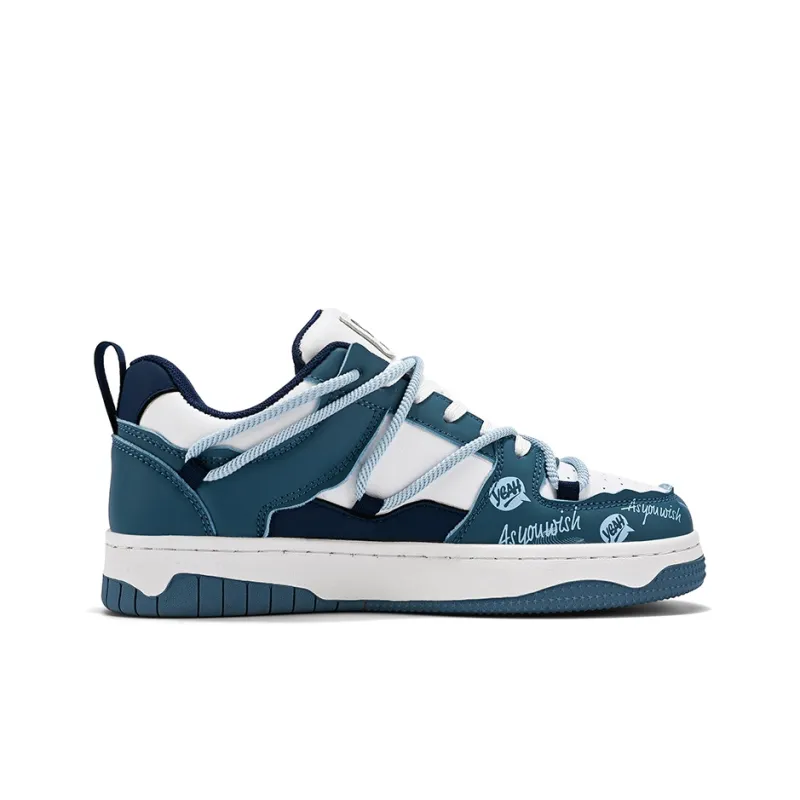 MIIOW Trend Party Series Coverage Anti-Slip And Wear-Resistant Low-Top Skateboard Shoes Unisex-23