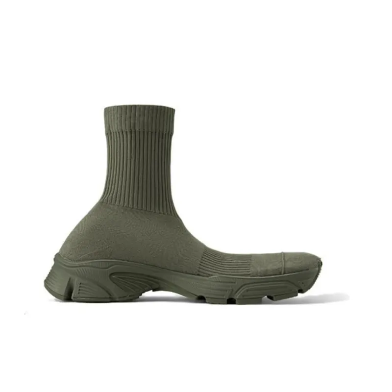 Balenciaga Speed 3.0 Sneakers Olive Green