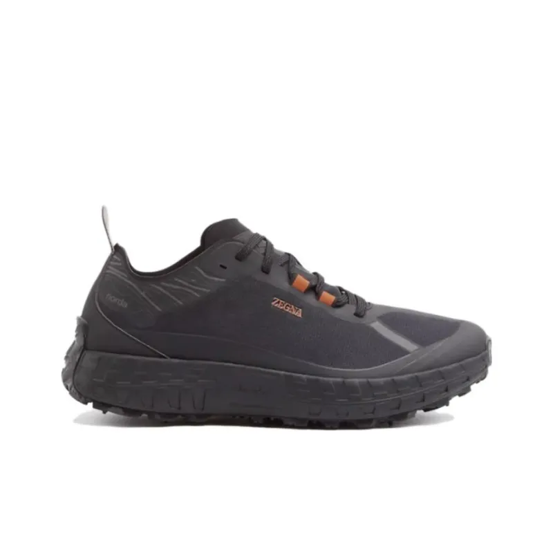 Zegna Low-Top Casual Shoes Men's Black-1
