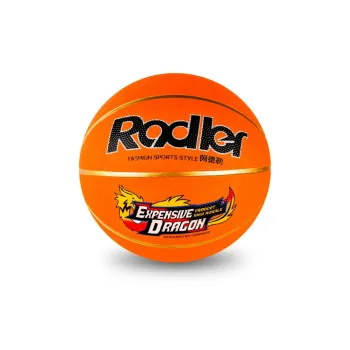 RADLER Size 6 Ball Indoor Outdoor Universal Basketball Rubber Orange