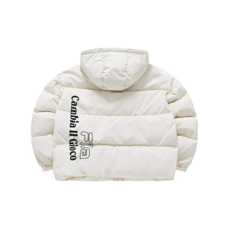 FILA FUSION Down Jacket Women's Wheat Cream-1