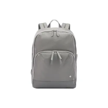 SAMSONITE Nylon Backpack Unisex Silver
