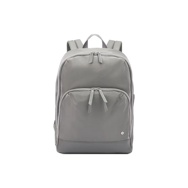SAMSONITE Nylon Backpack Unisex Silver-0