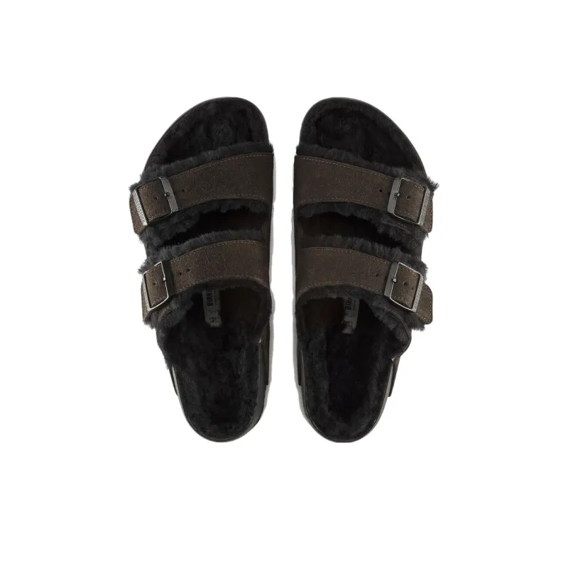Birkenstock Slide Slippers Unisex Mocha Regular-3
