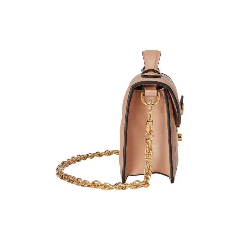 GUCCI GG Matelassé Leather Controller Bag Shoulder Bag Crossbody Bag Handbag Small Size Women's Rose Beige-3