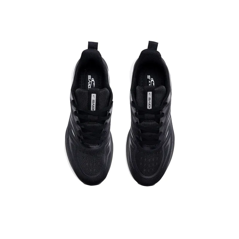SAIQI Low-Top Men's Versatile Black-4