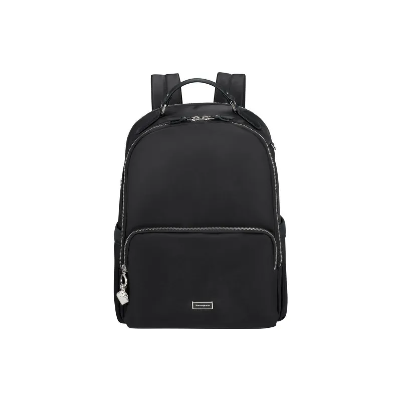 SAMSONITE Recycled Polyester Laptop Backpack Women's Black-0