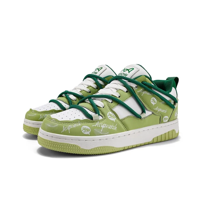 MIIOW Trend Party Series Coverage Anti-Slip And Wear-Resistant Low-Top Skateboard Shoes Unisex-17
