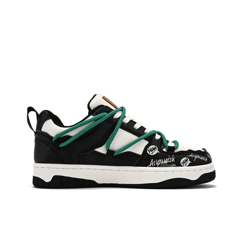 MIIOW Trend Party Series Coverage Anti-Slip And Wear-Resistant Low-Top Skateboard Shoes Unisex-9