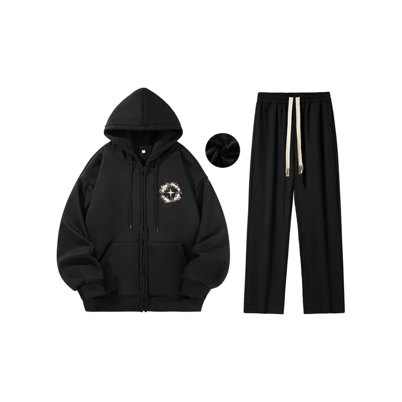 LIGHTNING BEAR Sweatshirt Sets Unisex-1