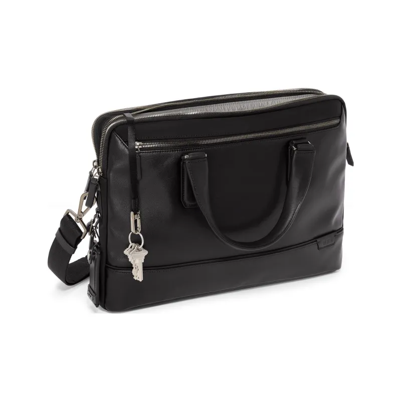 TUMI Nylon Briefcase, Shoulder Bag, Crossbody Bag, Handbag Regular Men's Black-2