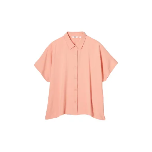 UNIQLO Shirts Women's Orange Yellow