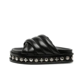 Toga Pulla Studded 50mm Leather Slides