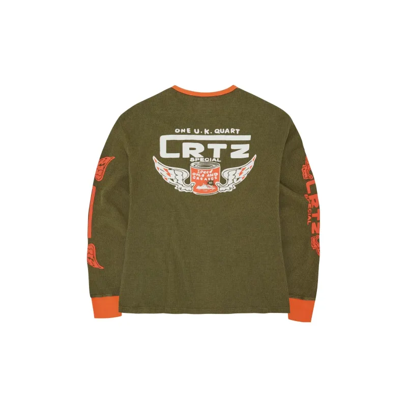 Corteiz Gasolina Waffle Longsleeve-1
