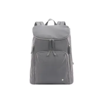 SAMSONITE Nylon Backpack Large Size Unisex Silver