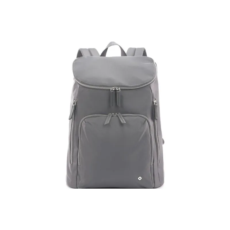 SAMSONITE Nylon Backpack Large Size Unisex Silver-0