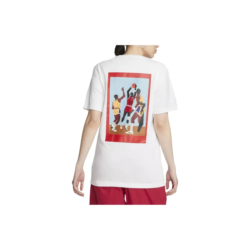 Jordan X Nina Chanel Abney T shirt White-3