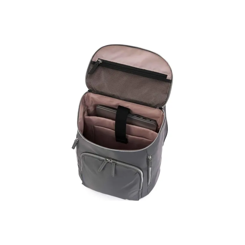 SAMSONITE Nylon Backpack Large Size Unisex Silver-3