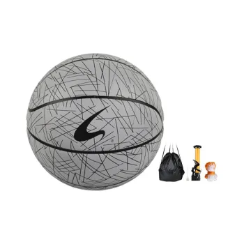 EVERVON PU Basketball Black Gray Size 7 Ball Reflective Kids'